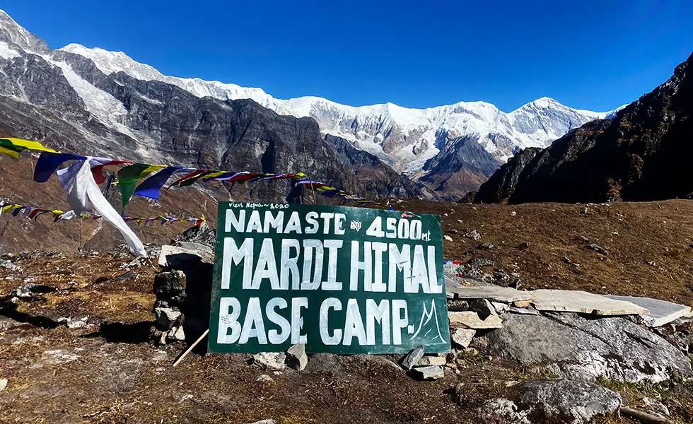 Mardi Himal Base Camp